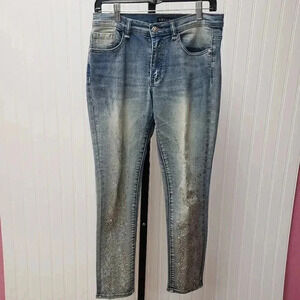 Venus Distressed Embellished Jeans
